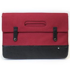 15" PKG Laptop Bag - Burgundy/Black